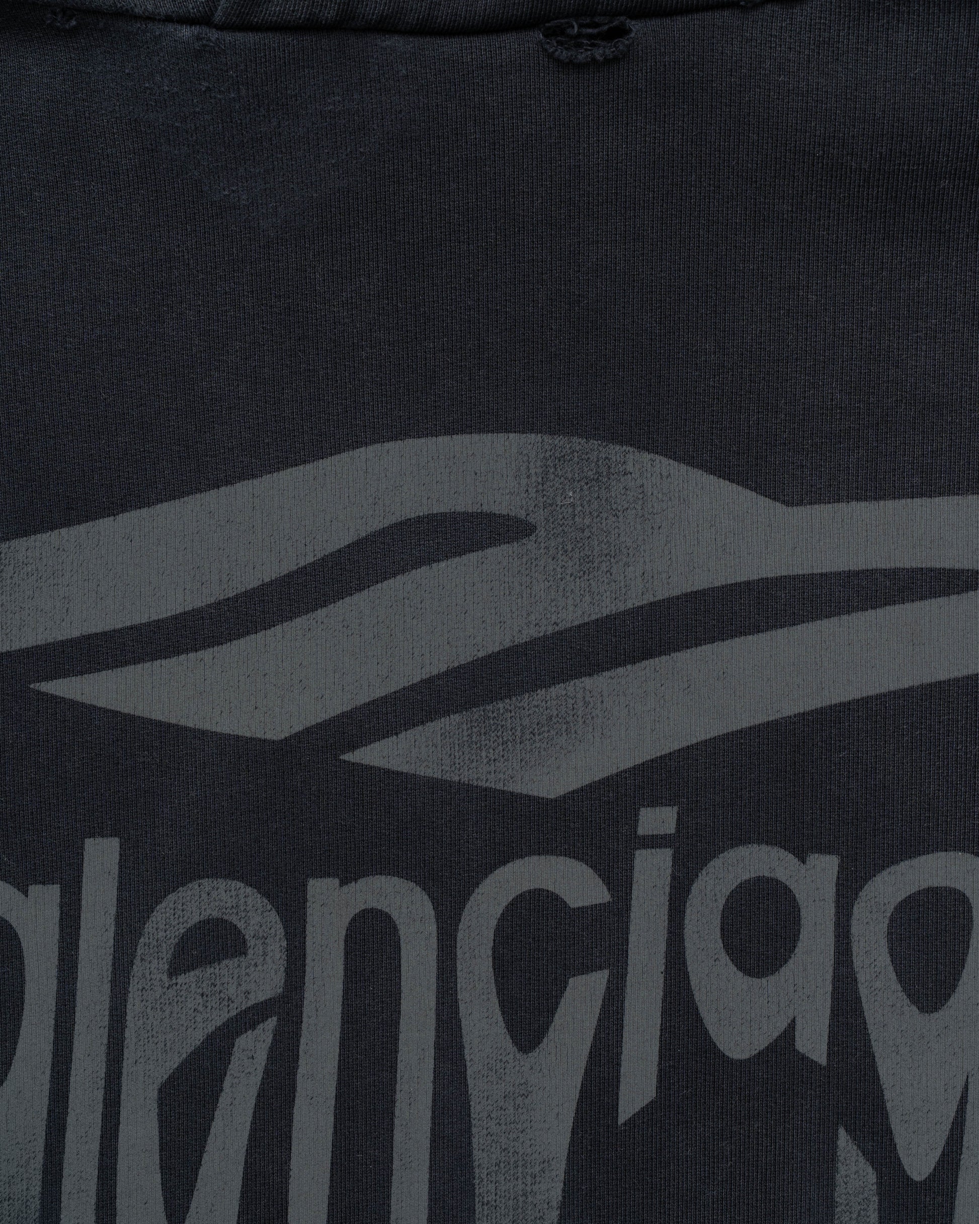 Balenciaga 3B liquified molleton archetype hoodie Balenciaga