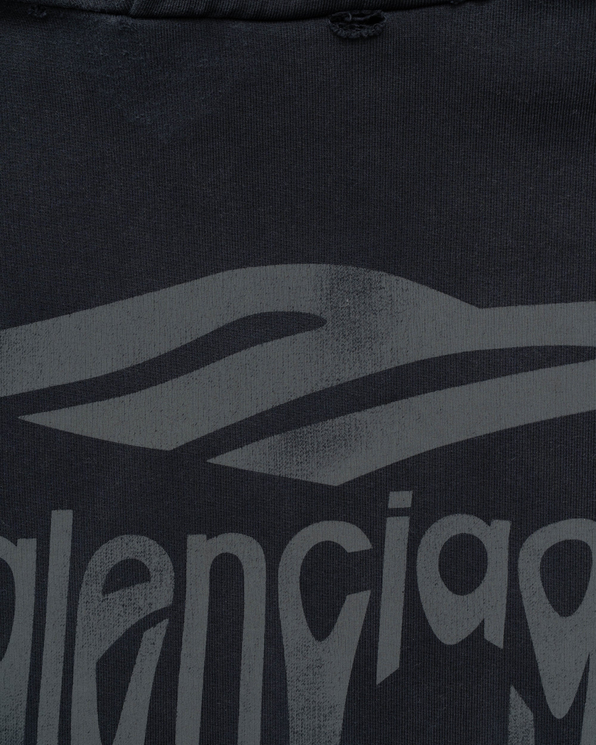 Balenciaga 3B liquified molleton archetype hoodie