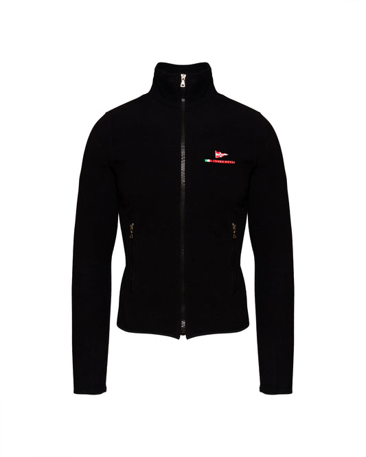 Prada Luna Rossa Sailing fleece zip-up blouson sweatshirt Prada