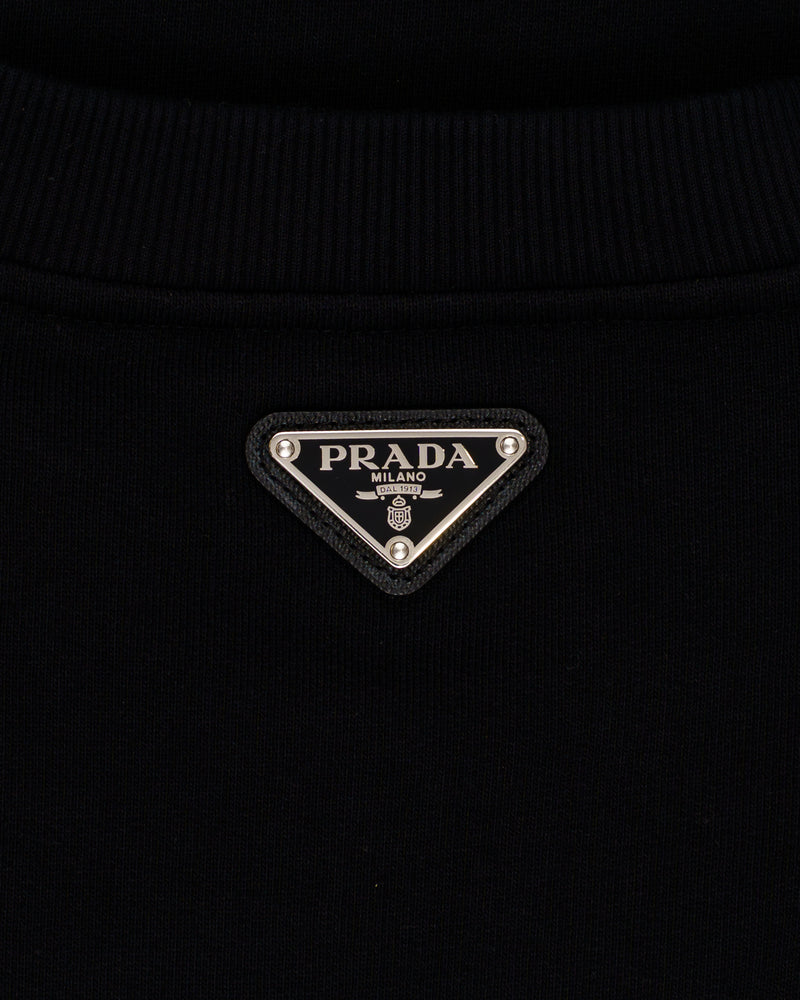 Prada Sealife Marine logo-printed crewneck sweatshirt thumbnail
