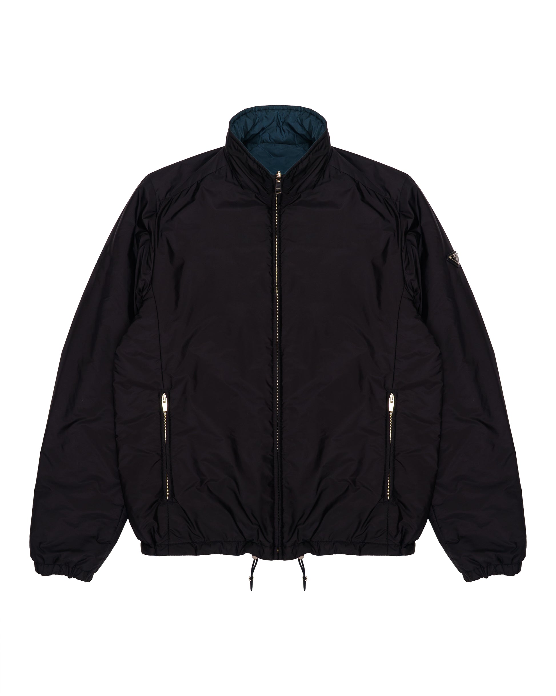 Prada nylon reversible zip jacket Prada