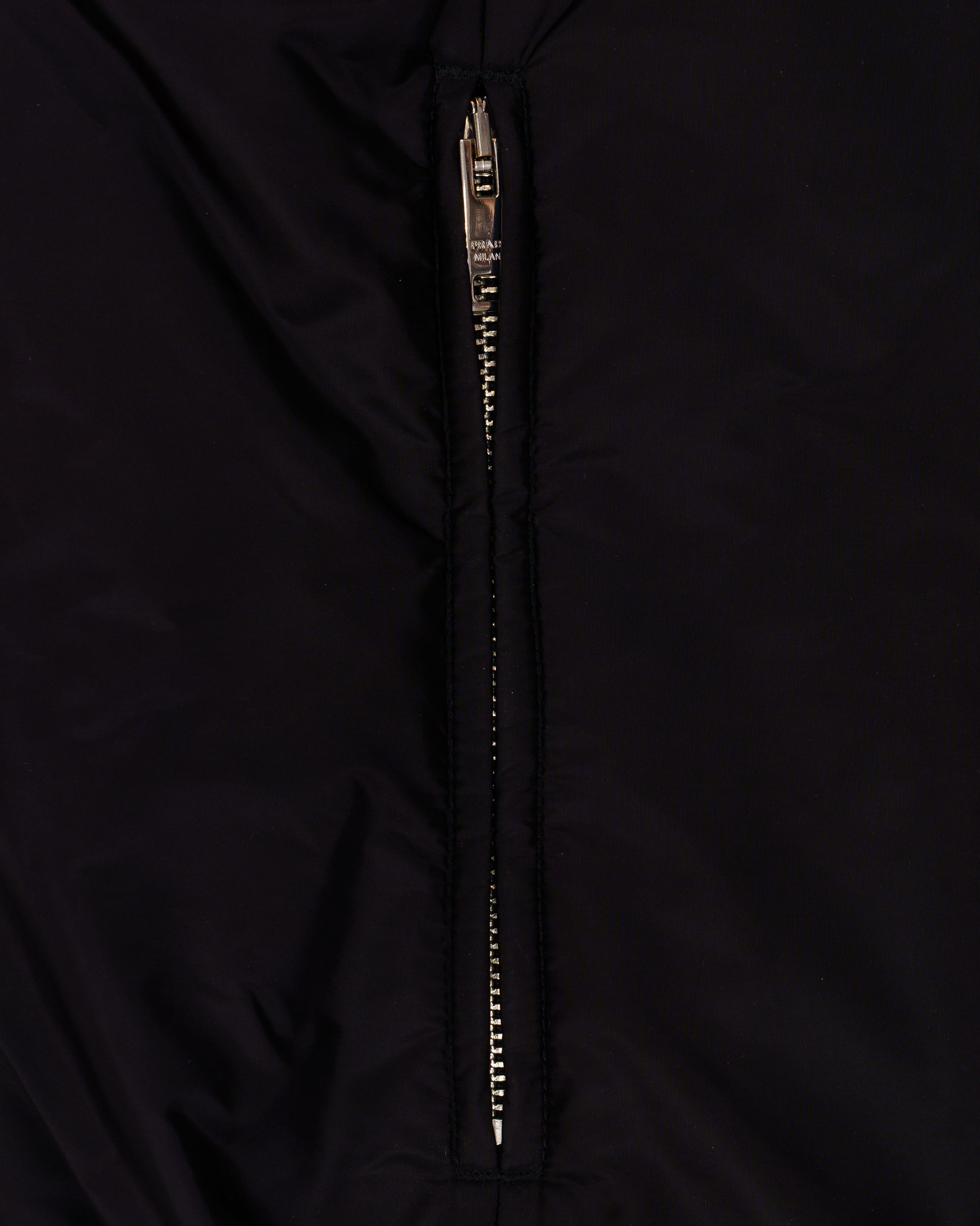Prada nylon reversible zip jacket