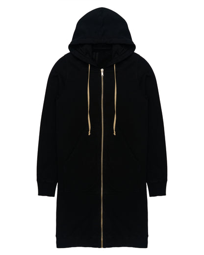 Rick Owens DRKSHDW Longline Full Zip Hoodie