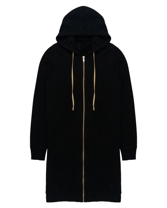 Rick Owens DRKSHDW Longline Full Zip Hoodie
