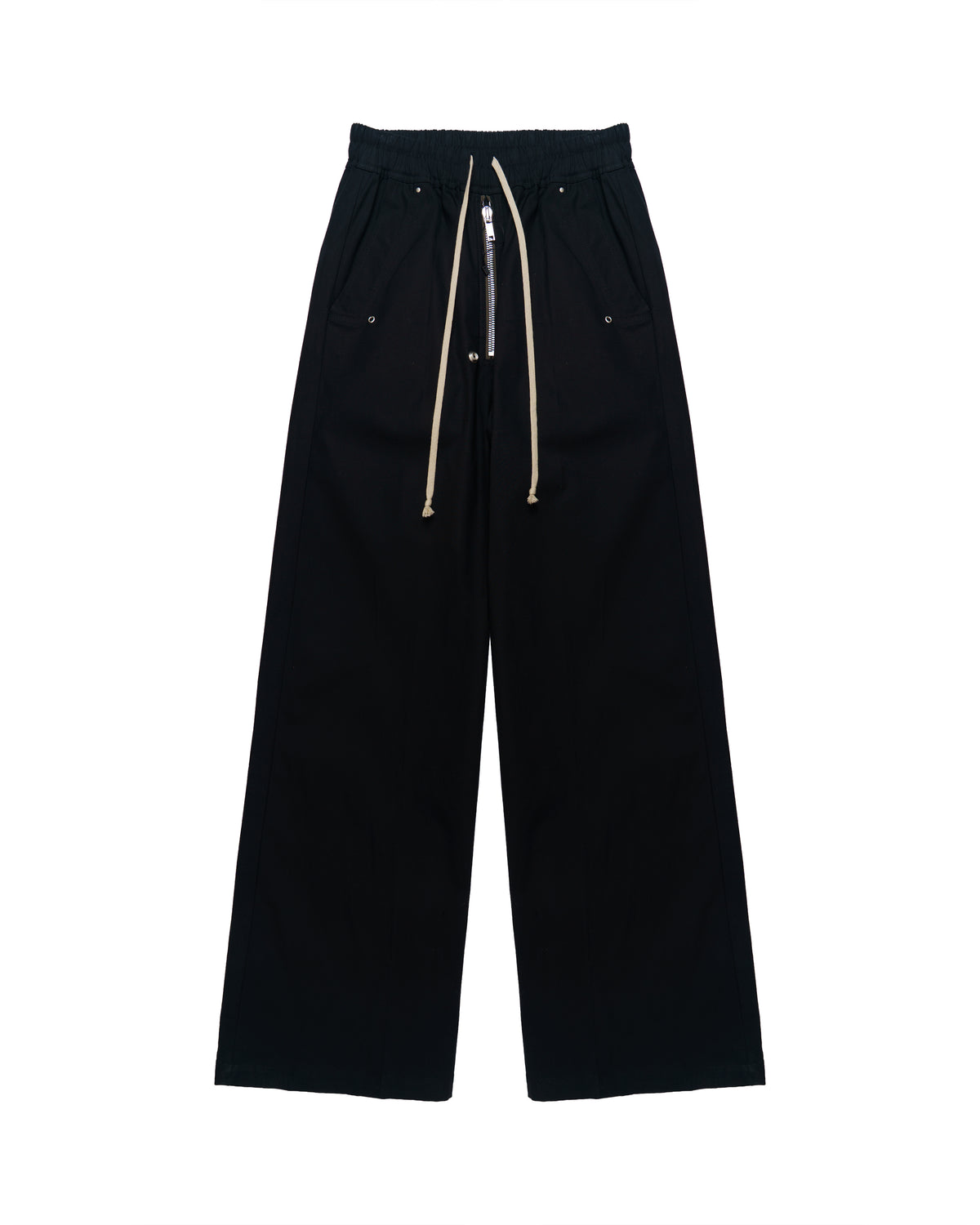 Rick Owens Wide Bela Wide-Leg  Drawstring Trousers