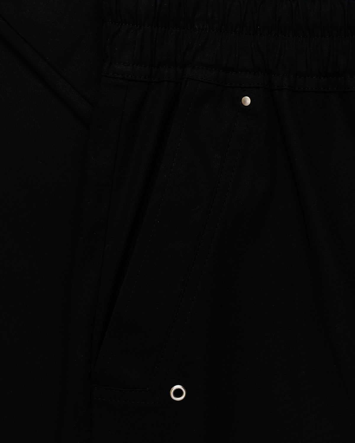 Rick Owens Wide Bela Wide-Leg  Drawstring Trousers