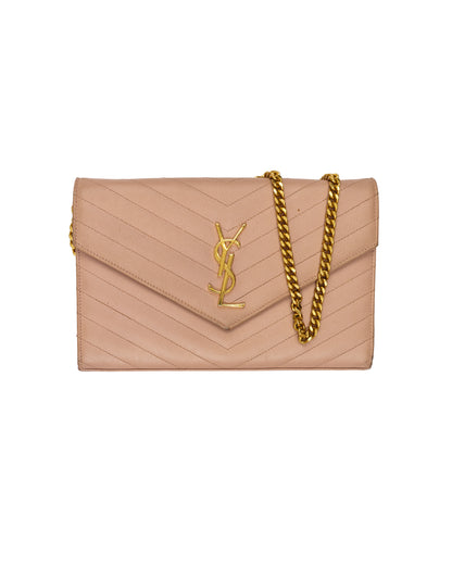 Saint Laurent Envelope Chain Wallet