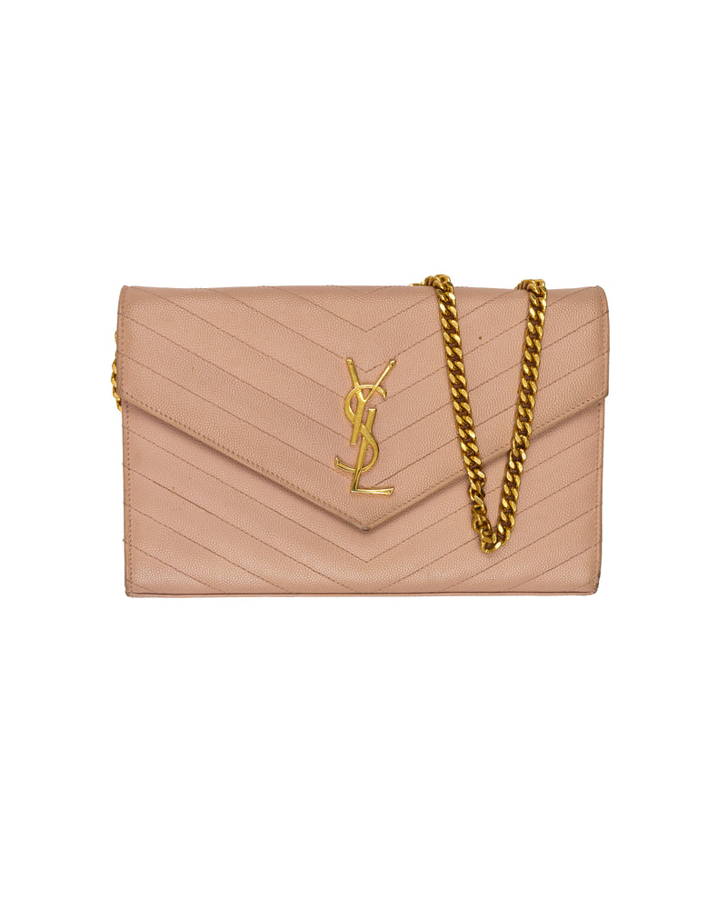 Saint Laurent Envelope Chain wallet