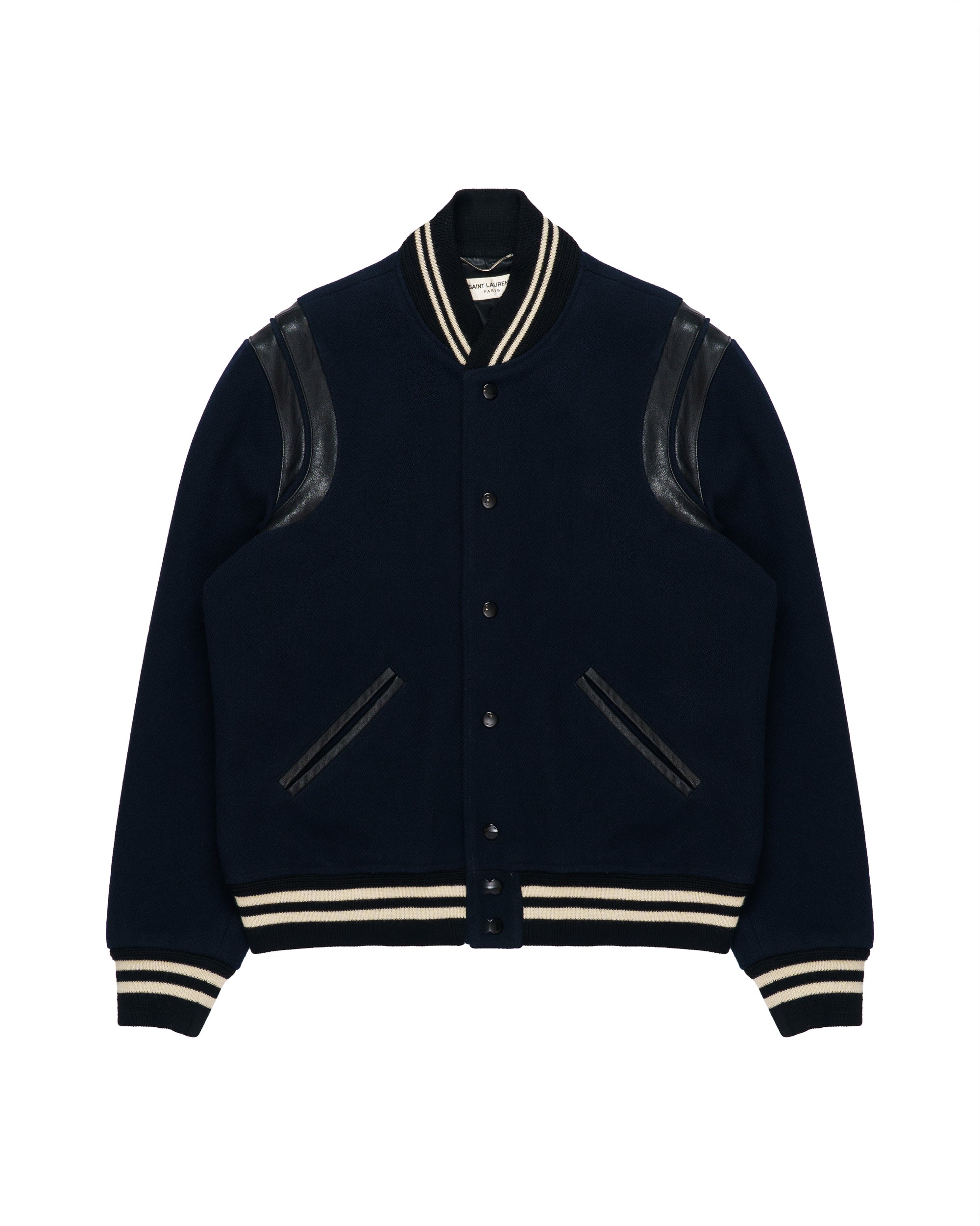Saint Laurent Teddy Jacket Navy