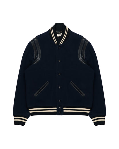 Saint Laurent Teddy Jacket Navy