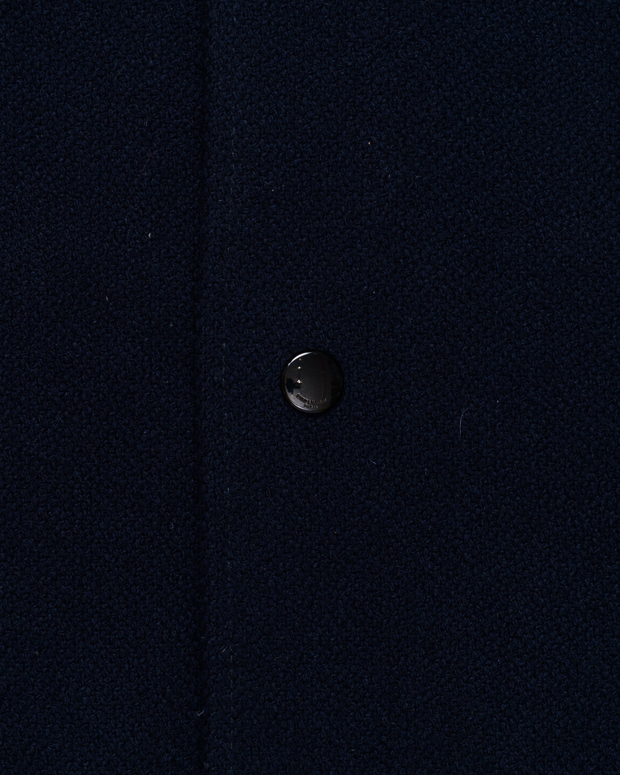 Saint Laurent Teddy Jacket Navy