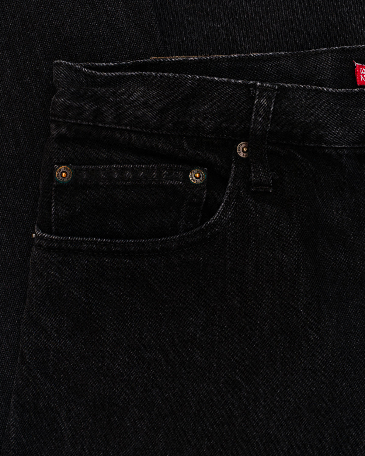 Supreme Slim Jeans Washed Black