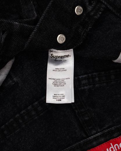 Supreme Slim Jeans Washed Black