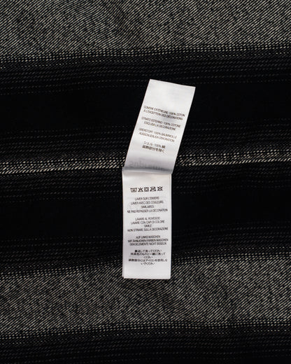 Supreme Stripe Flannel Zip Up Shirt