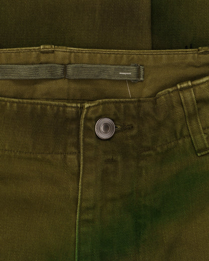 Supreme x A.Presse Washed Green Camo Cargo Pants