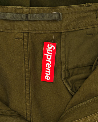 Supreme x A.Presse Washed Green Camo Cargo Pants