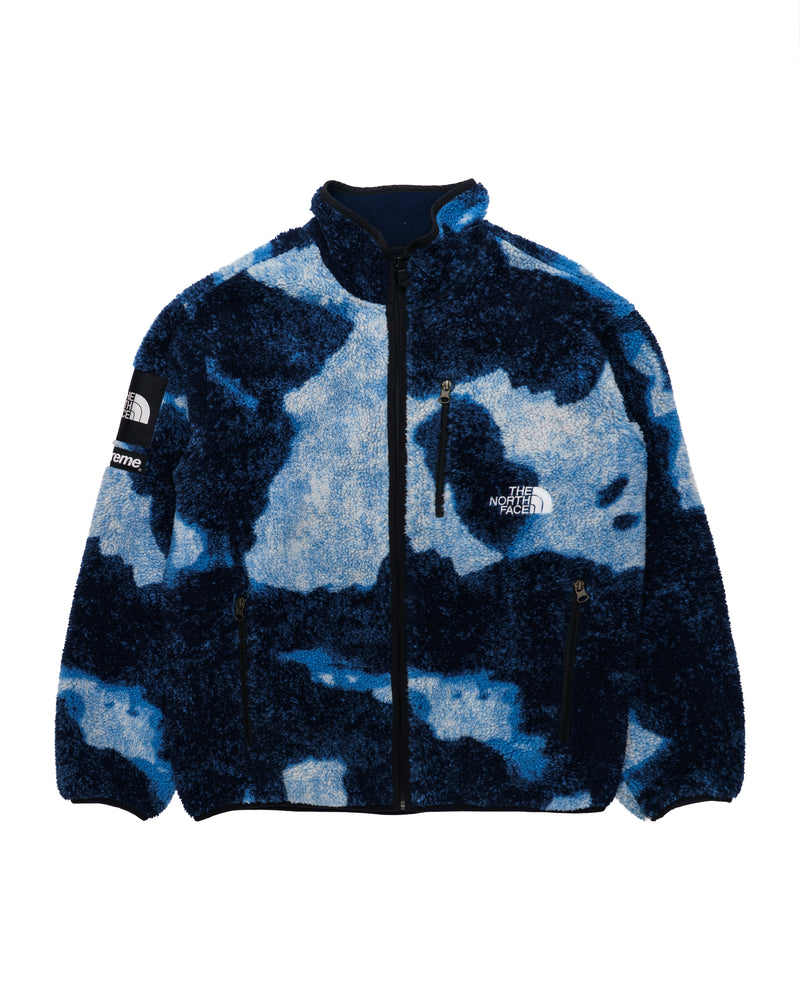 Supreme x The North Face bleached fleece jacket
