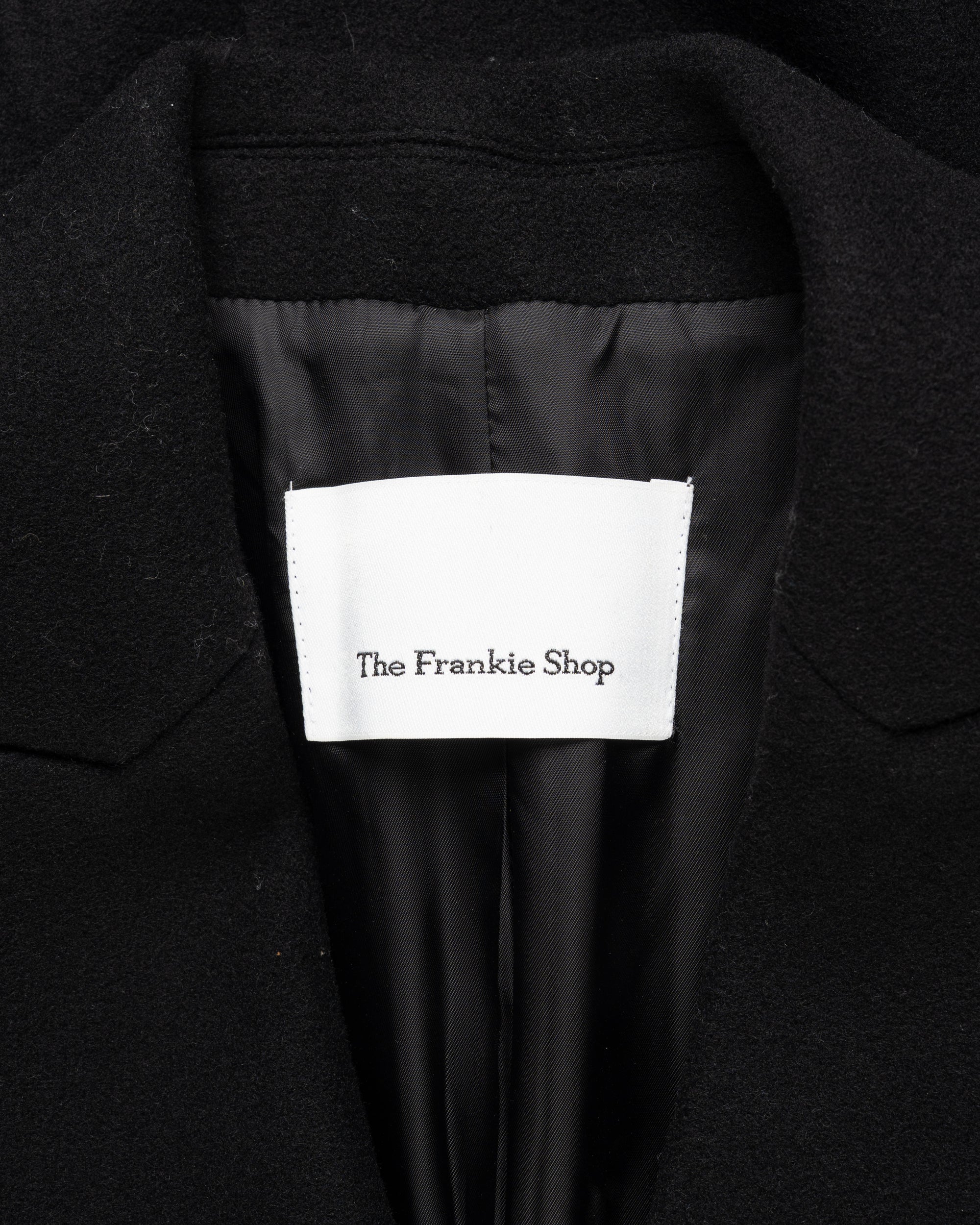 Płaszcz Frankie Shop w kolorze czarnym