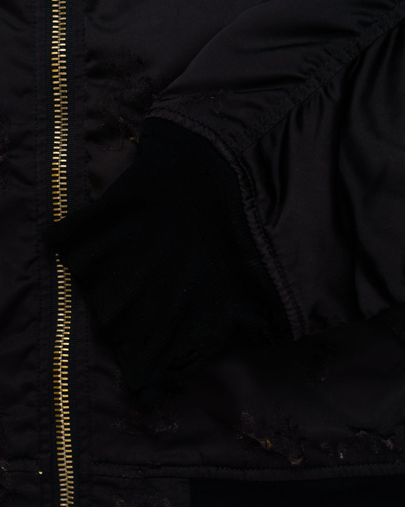 Unravel Project black bomber Jacket thumbnail