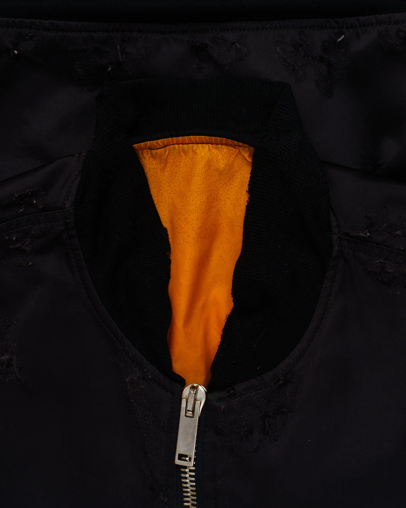 Unravel Project black bomber Jacket thumbnail