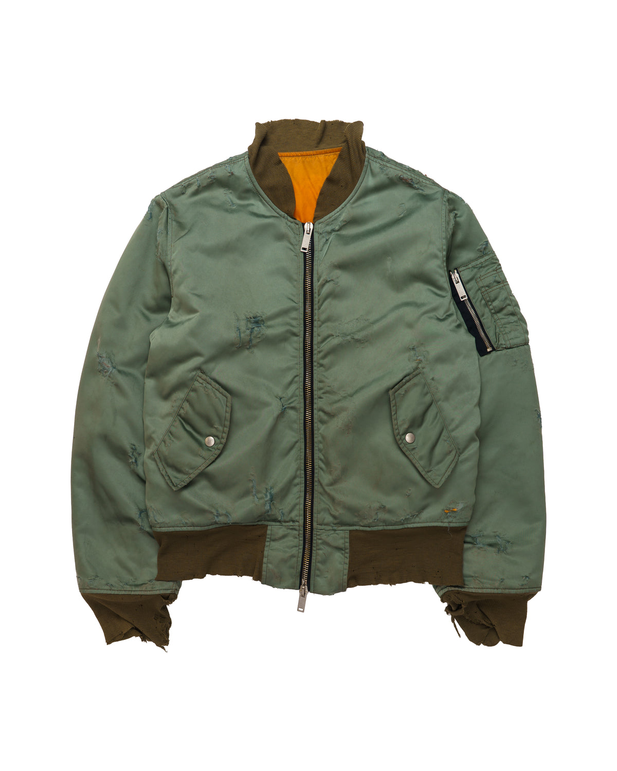 Unravel Project bomber Jacket khaki