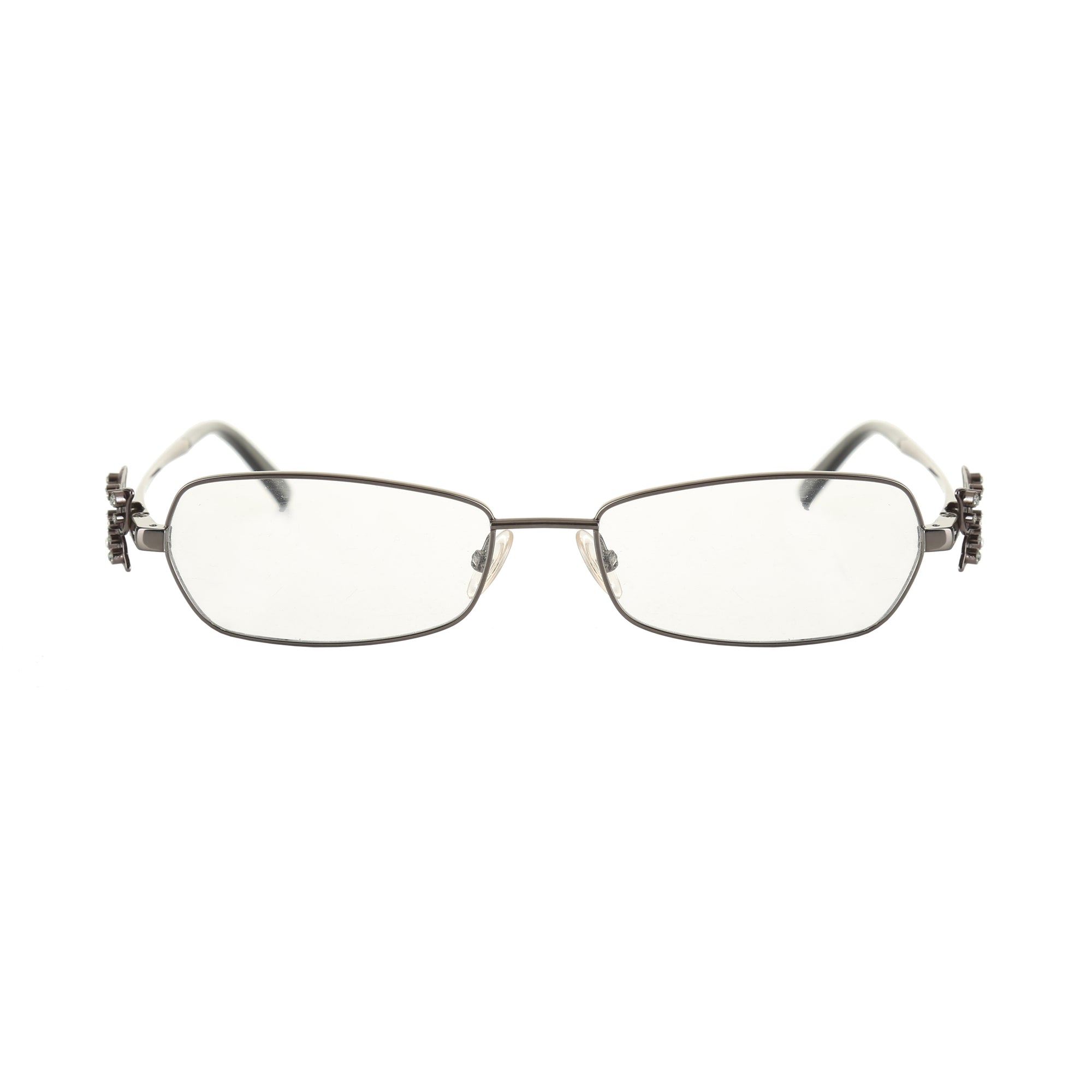 Valentino ’90s Crystal Butterfly Detail Glasses