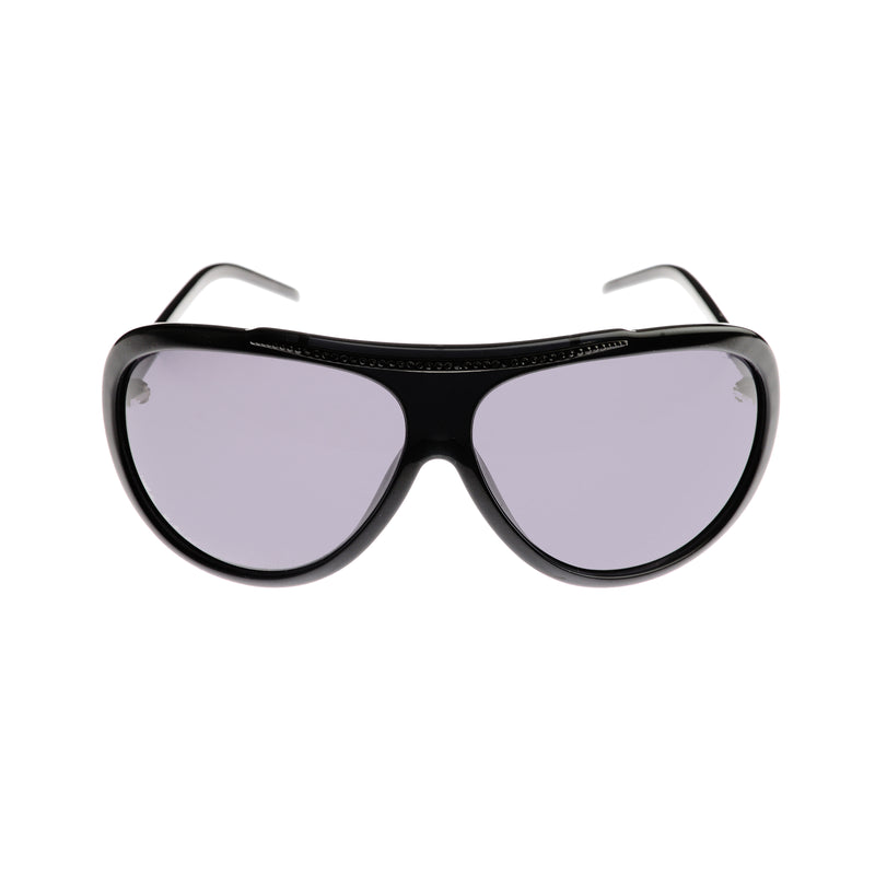 Valentino ’00s Black Crystals Pilot Sunglasses thumbnail