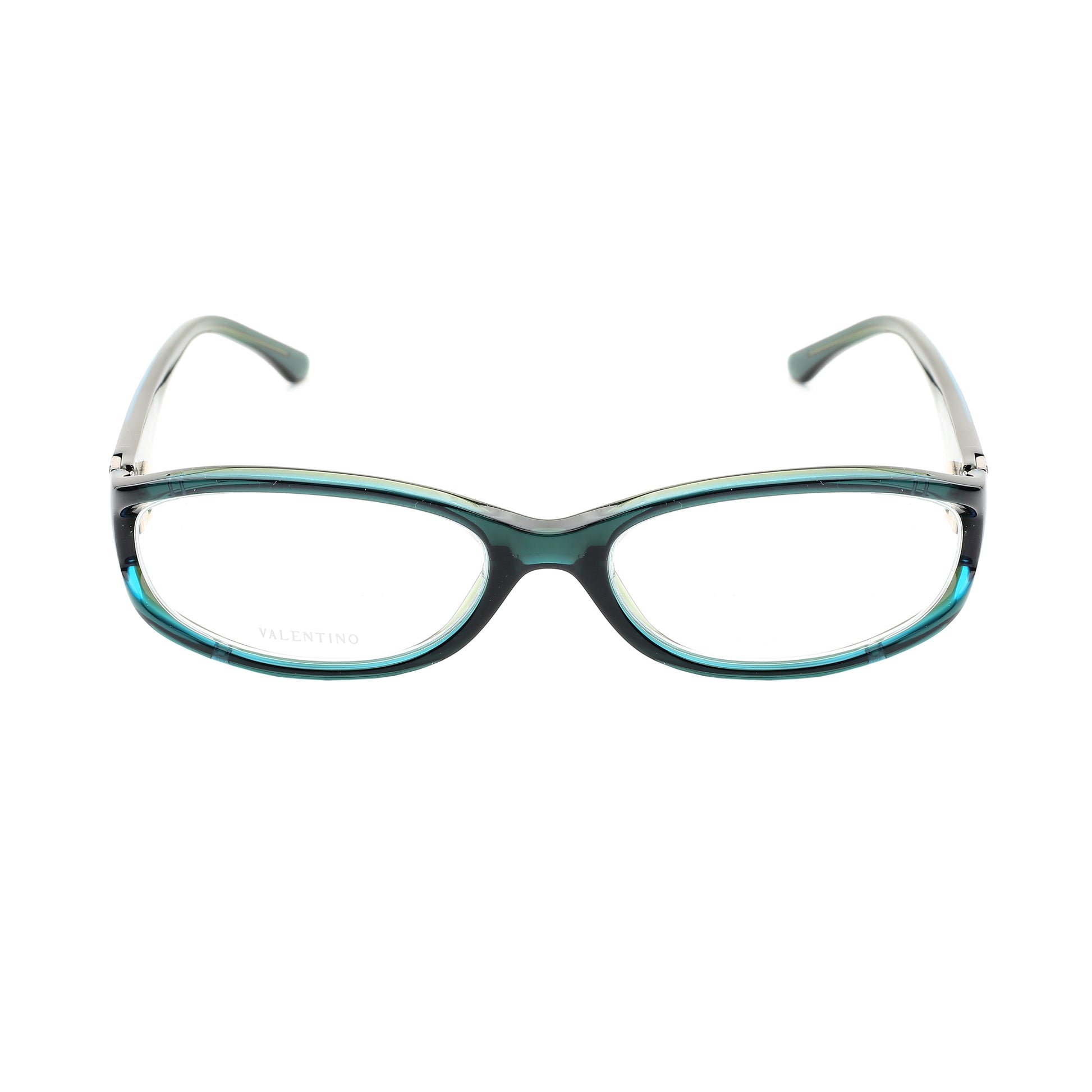 Valentino ’00s Bottle Green Crystals Plastic Glasses Valentino