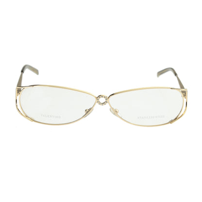 Valentino Crystals Gold Frames glasses Valentino