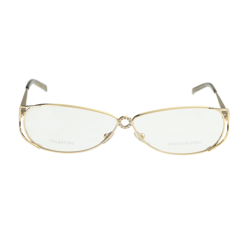 Valentino Crystals Gold Frames glasses thumbnail