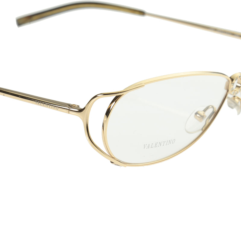 Valentino Crystals Gold Frames glasses thumbnail