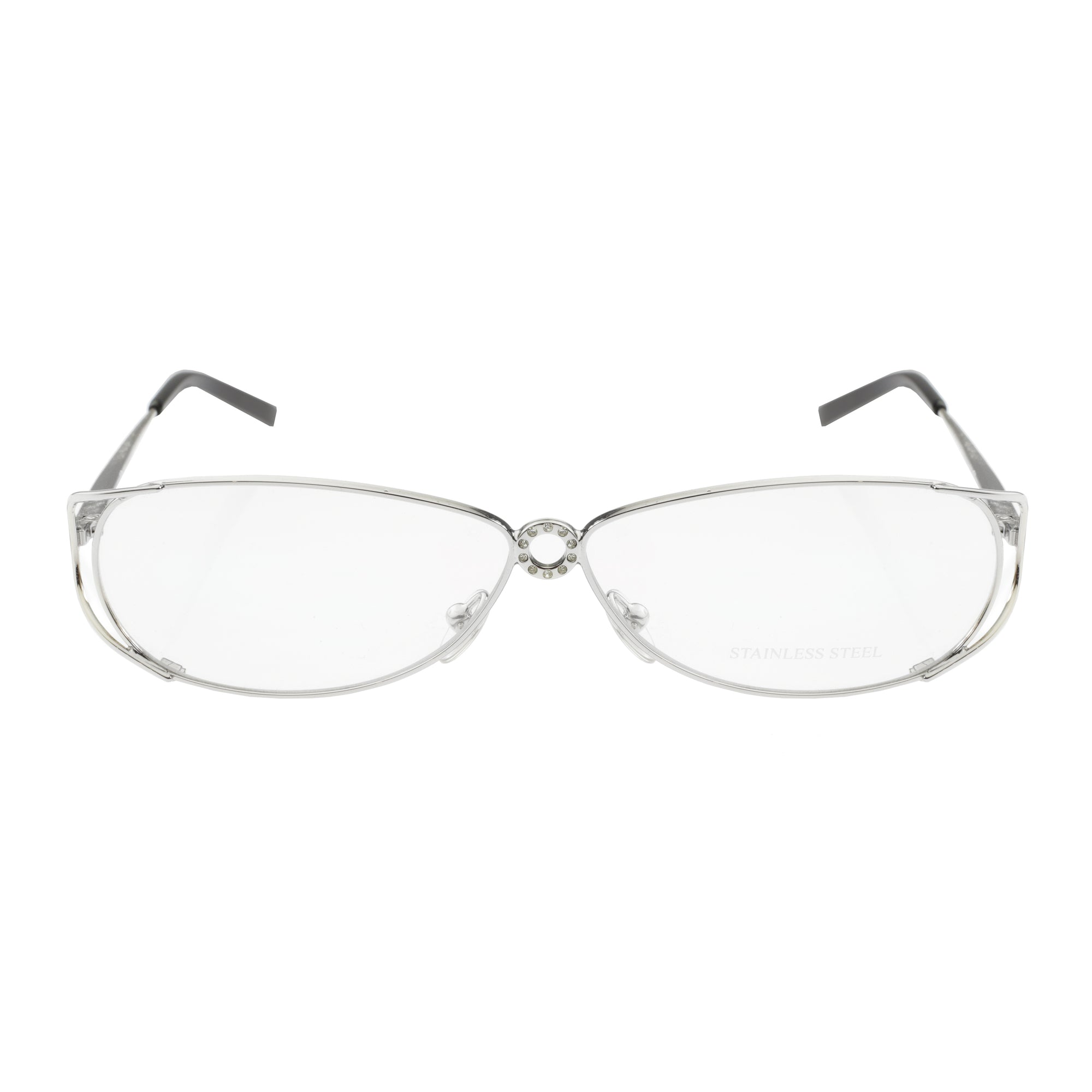 Valentino Crystals Silver Frames glasses