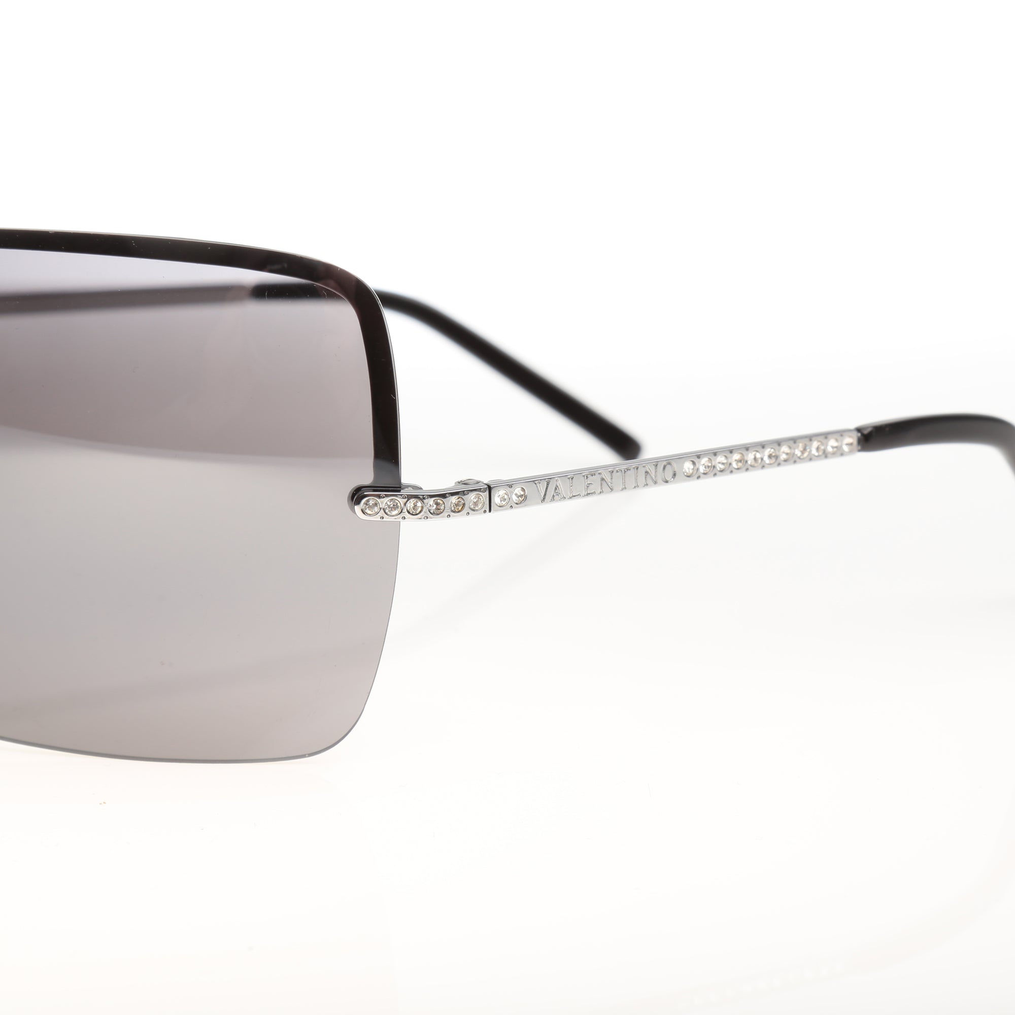 Valentino 00’s Silver Mask Sunglasses