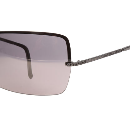 Valentino 00’s Black Mask Sunglasses Valentino