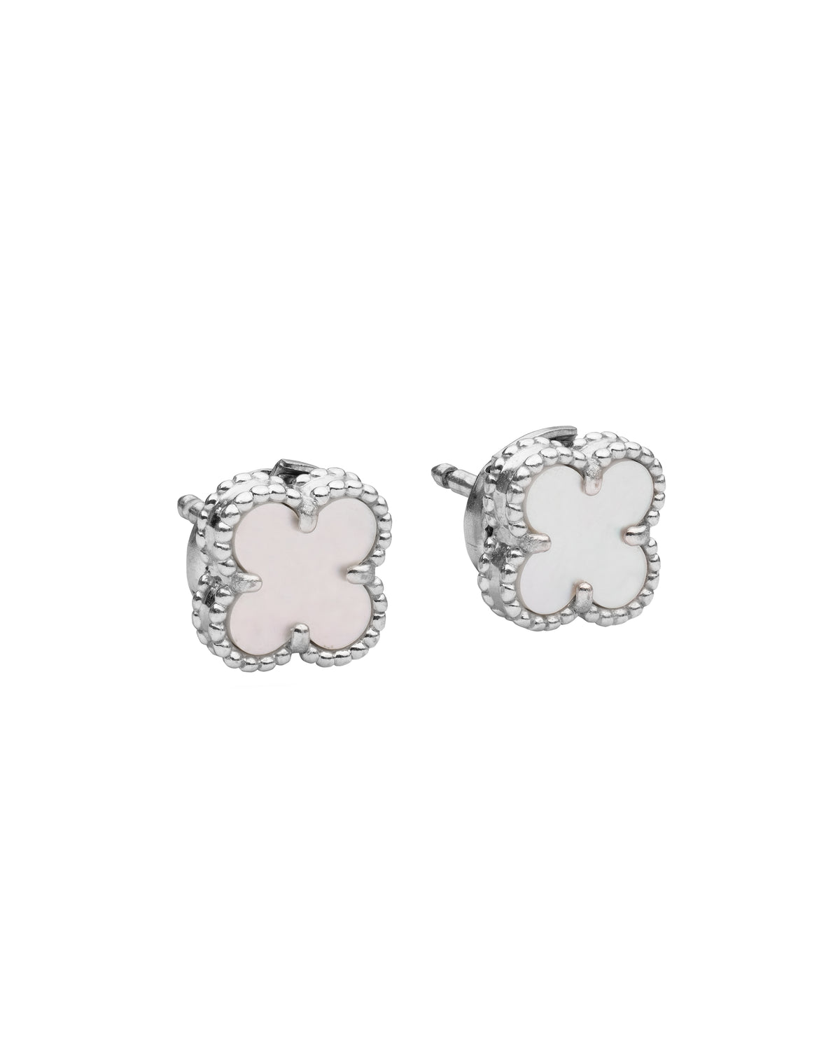 Van Cleef & Arpels Sweet Alhambra mother-of-pearl earstuds