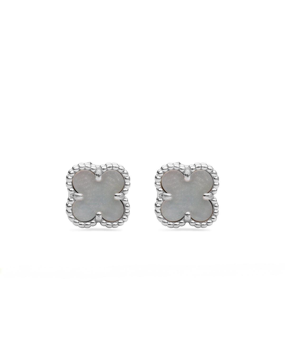 Van Cleef & Arpels Sweet Alhambra mother-of-pearl earstuds
