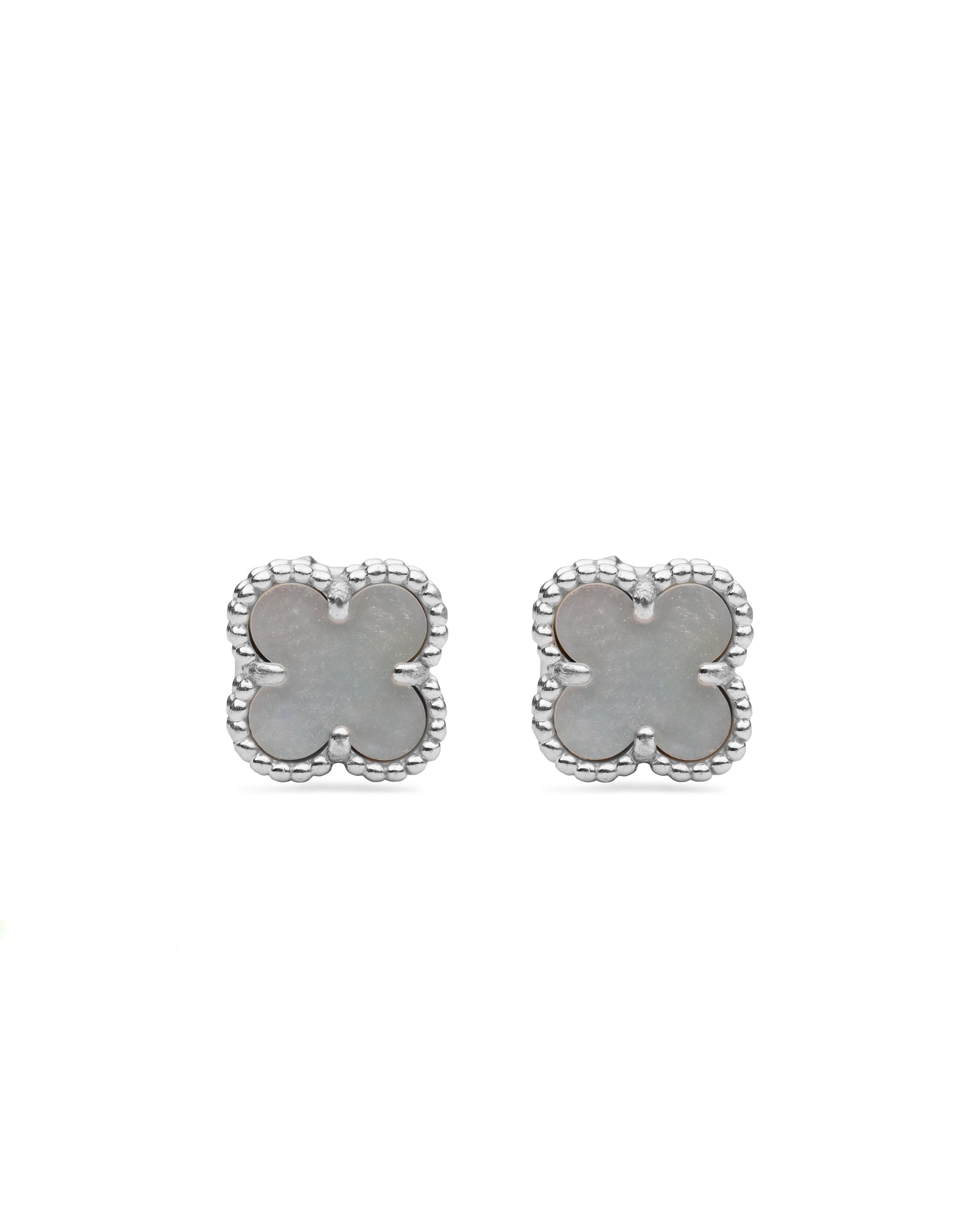 Van Cleef & Arpels Sweet Alhambra mother-of-pearl earstuds