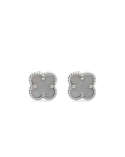 Van Cleef & Arpels Sweet Alhambra mother-of-pearl earstuds Van Cleef & Arpels