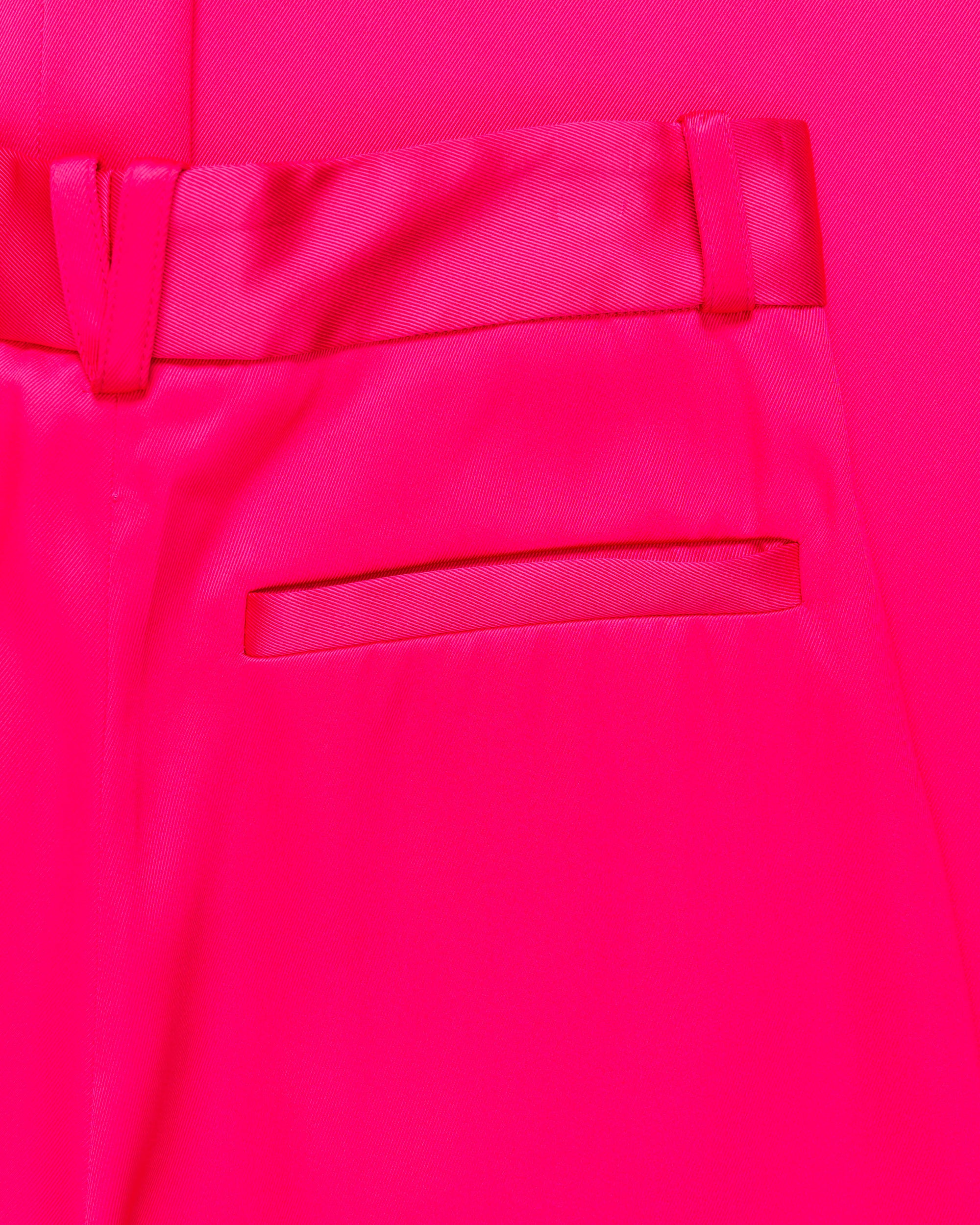 Versace Duchesse Viscose Cargo Pants Tropical Pink Size IT 36