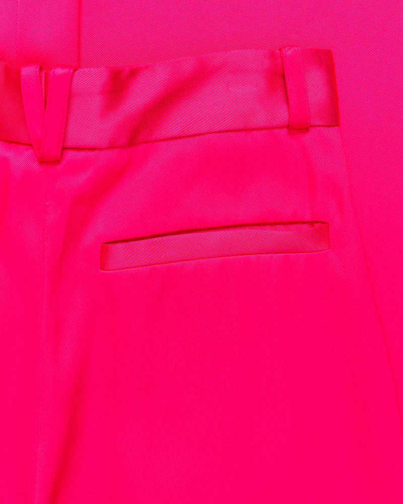 Versace Duchesse Viscose Cargo Pants Tropical Pink Size IT 36 thumbnail