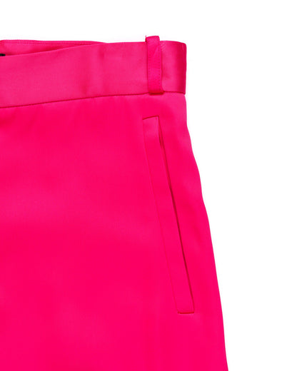 Versace Duchesse Viscose Cargo Pants Tropical Pink Size IT 40