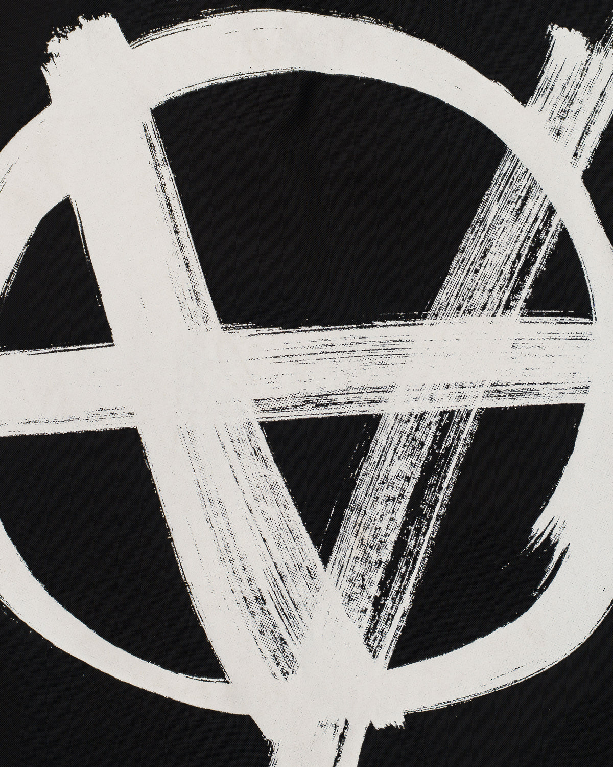 Vetements Unisex Anarchy Logo Hooded Raincoat