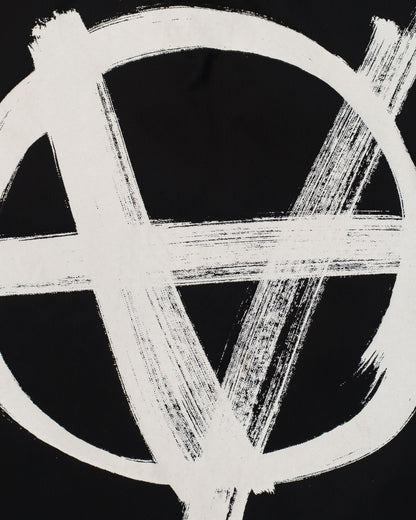 Vetements Unisex Anarchy Logo Hooded Raincoat