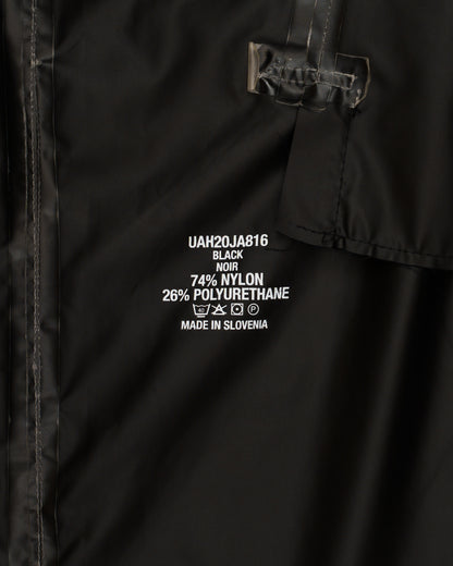 Vetements Unisex Anarchy Logo Hooded Raincoat
