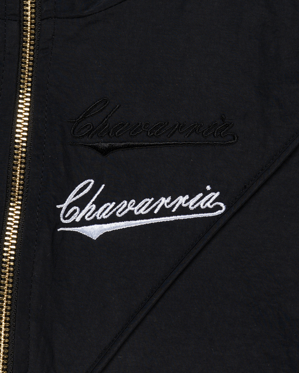 Willy Chavarria "Bad Boy" black track jacket