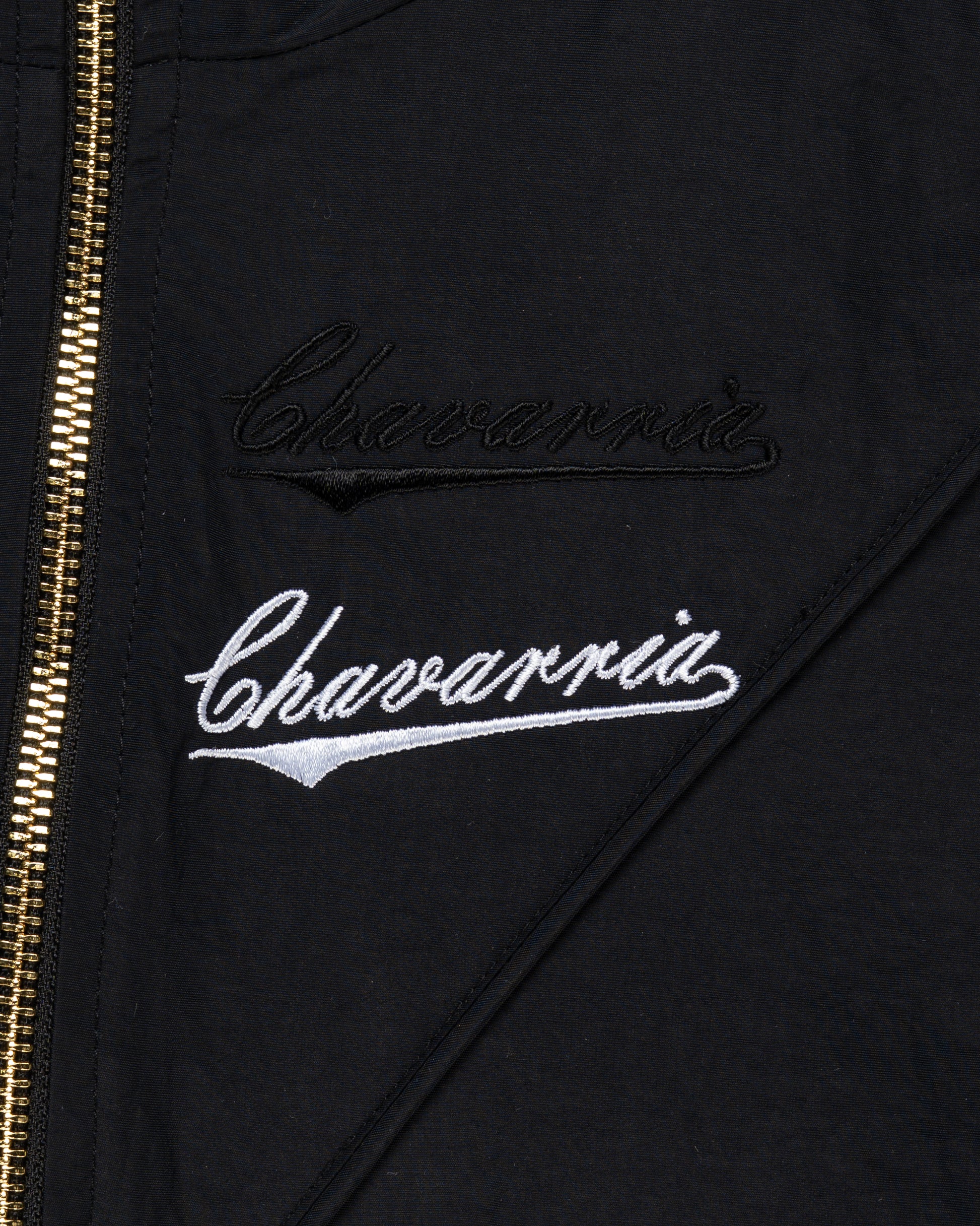 Willy Chavarria "Bad Boy" black track jacket Willy Chavarria