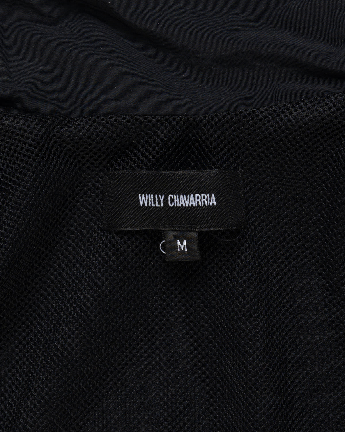 Willy Chavarria "Bad Boy" black track jacket