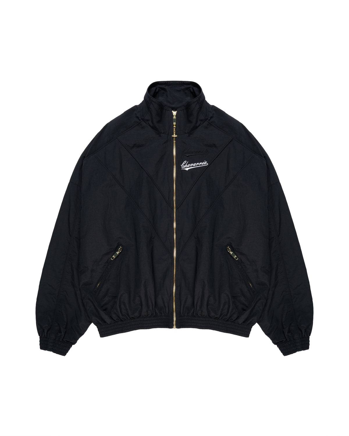 Willy Chavarria "Bad Boy" black track jacket