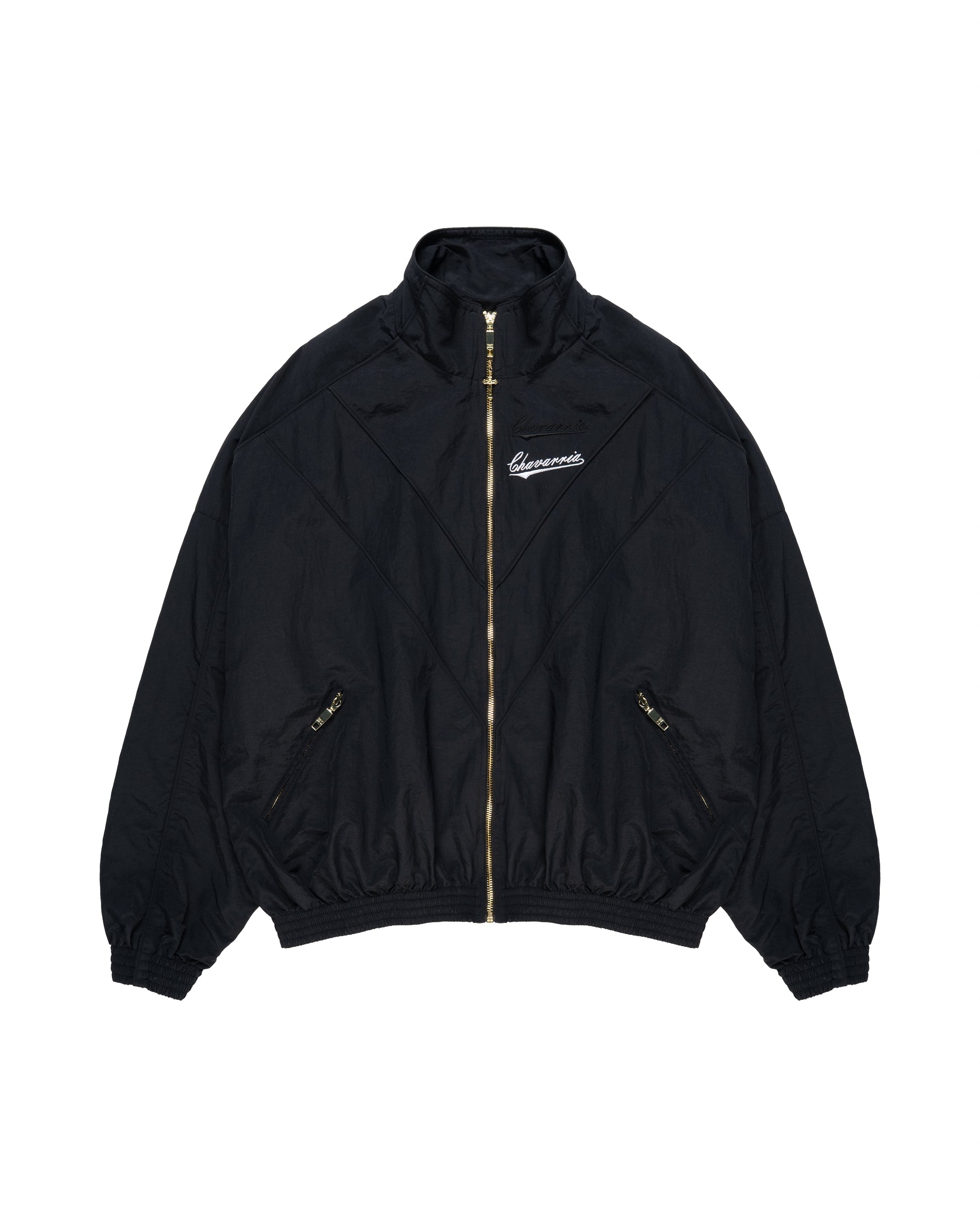 Willy Chavarria "Bad Boy" black track jacket Willy Chavarria