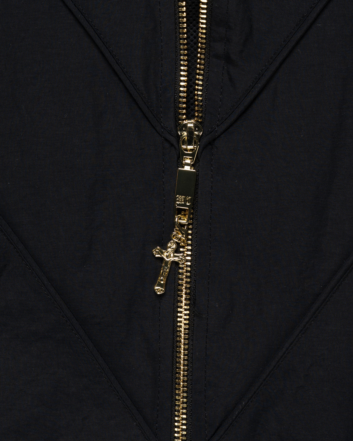 Willy Chavarria "Bad Boy" black track jacket